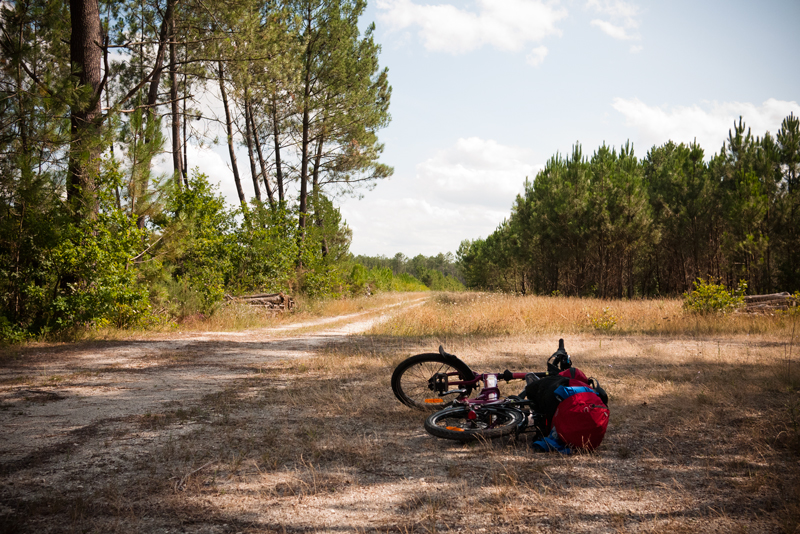 scoprire l'Aquitania in bicicletta